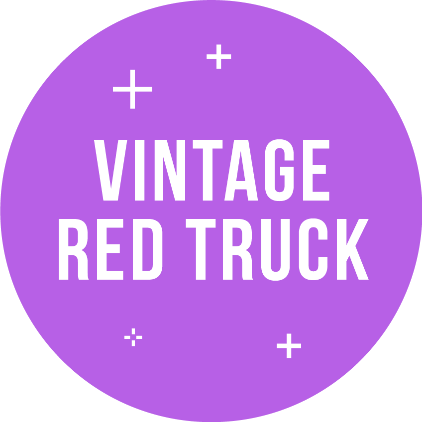 Vintage Red Truck