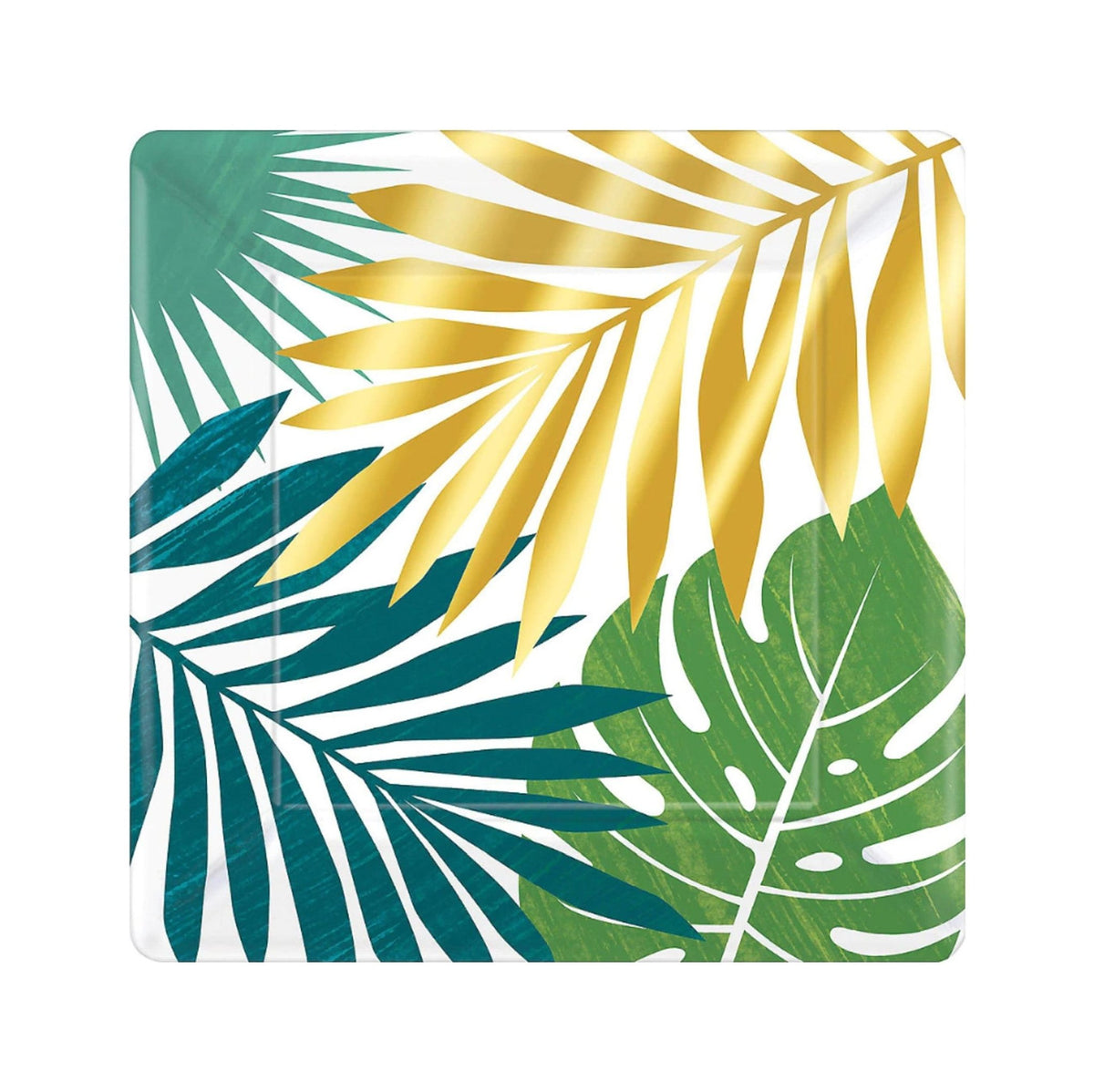 10&quot; Square Palm Leaf Plates - Stesha Party