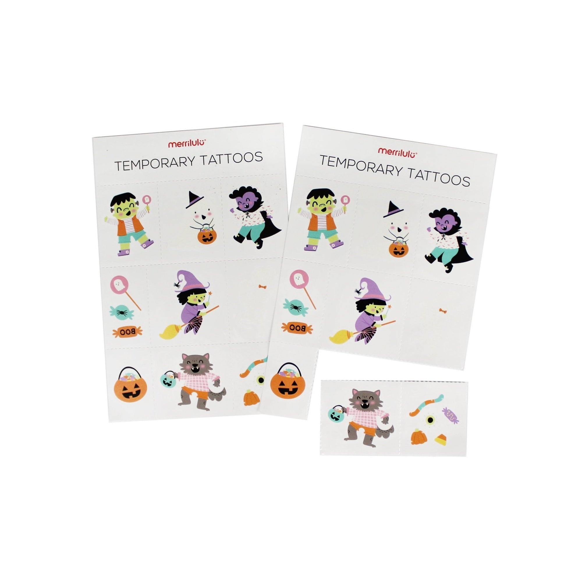 18 Halloween Temporary Tattoos for Kids - Stesha Party