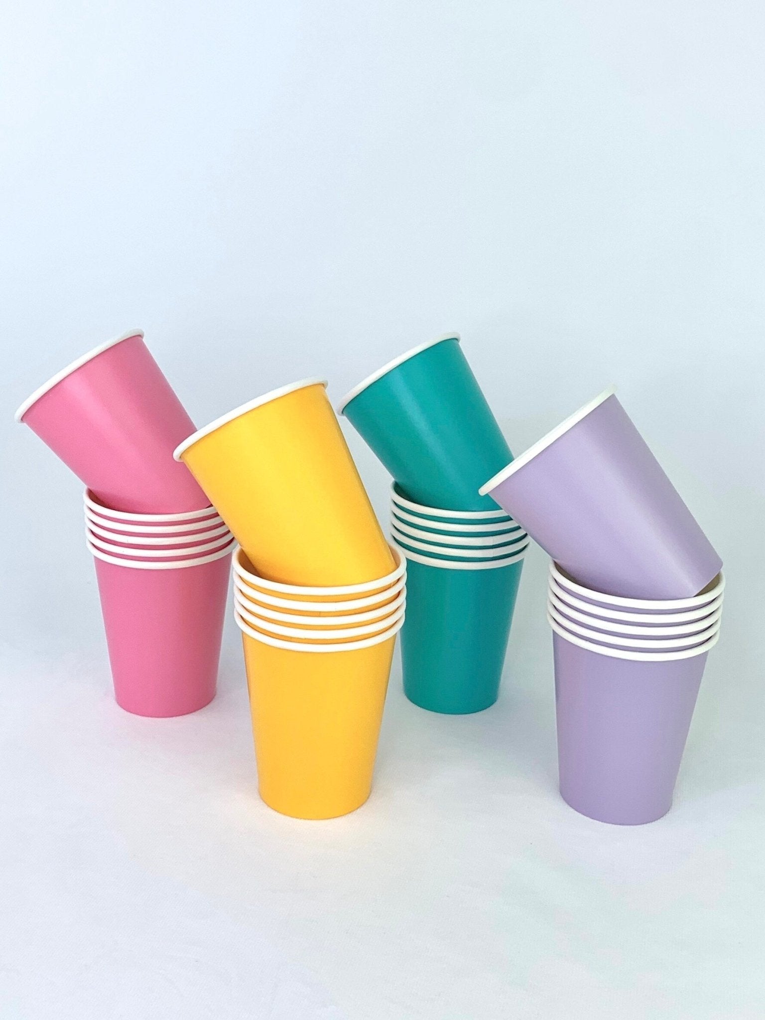 24ct Multicolore Paper Cups - Stesha Party