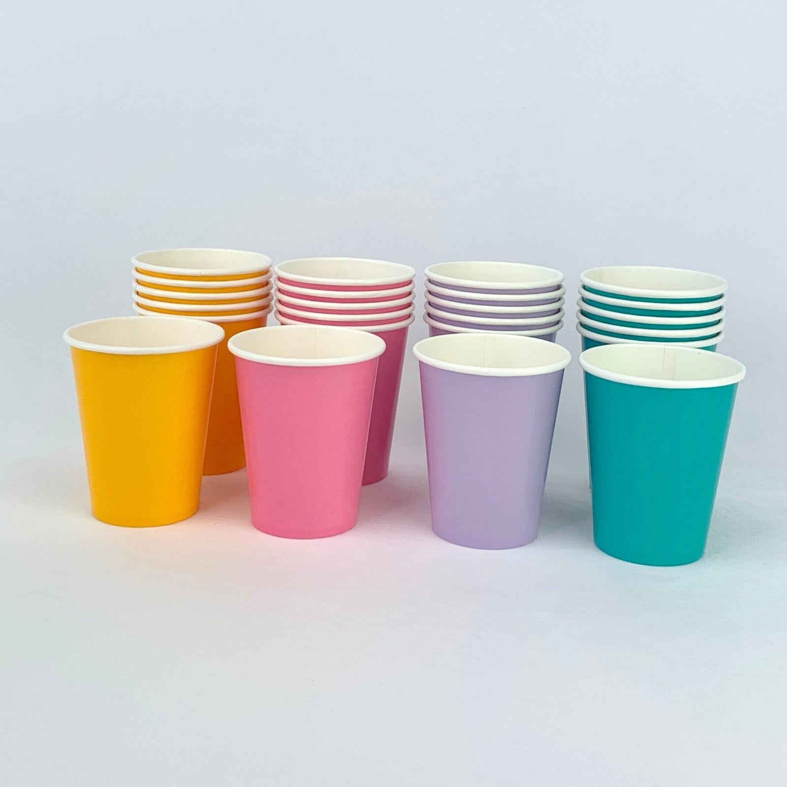 24ct Multicolore Paper Cups - Stesha Party