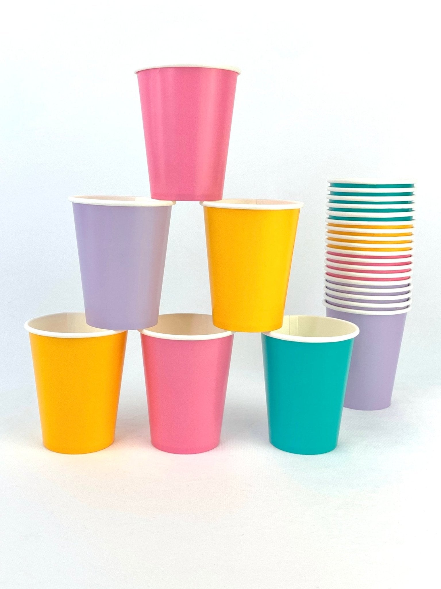 24ct Multicolore Paper Cups - Stesha Party