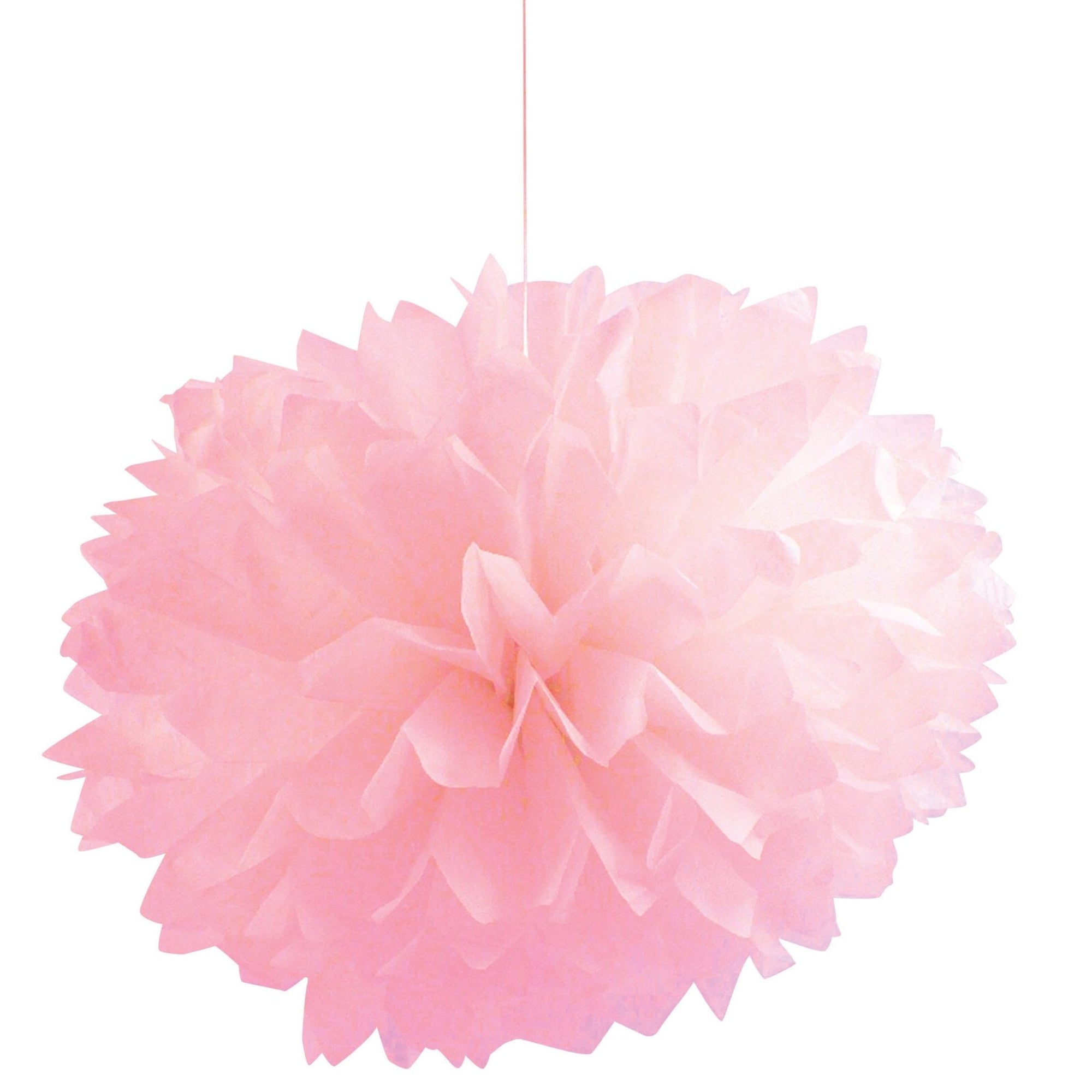 3 Pink Party Pom Poms - Stesha Party