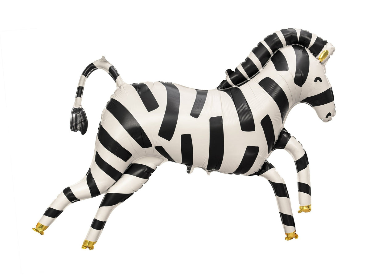 39&quot; Zebra Animal Balloon - Stesha Party