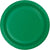 7" Green Paper Cake Plates 24ct - Stesha Party