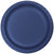 7" Round Navy Paper Dessert Plates 24ct - Stesha Party