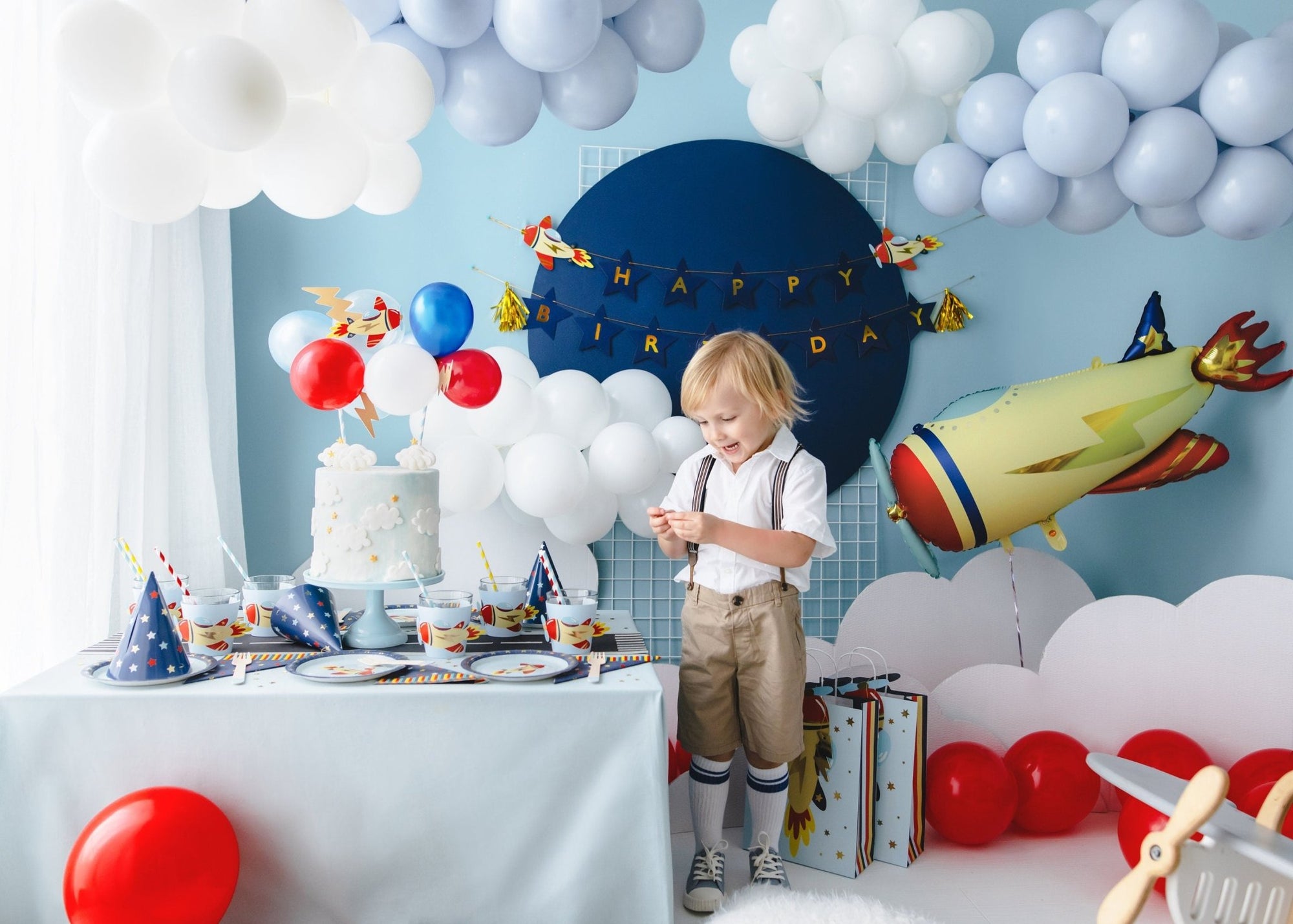 Airplane Gift Bag - Stesha Party