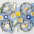 Amalfi Blue Dessert Plates - Stesha Party