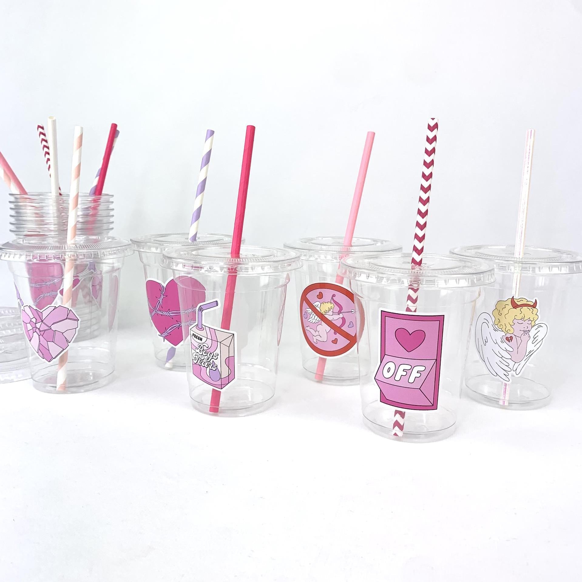 Anti - Valentines Day Cups - Stesha Party