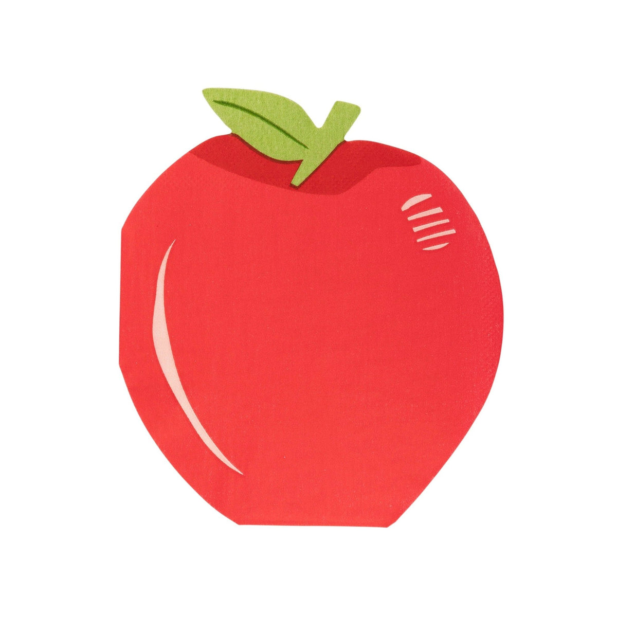 Apple Shaped Party Napkins - Stesha Party