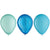 Aqua Blue & Mint Latex Balloons 25ct - Stesha Party