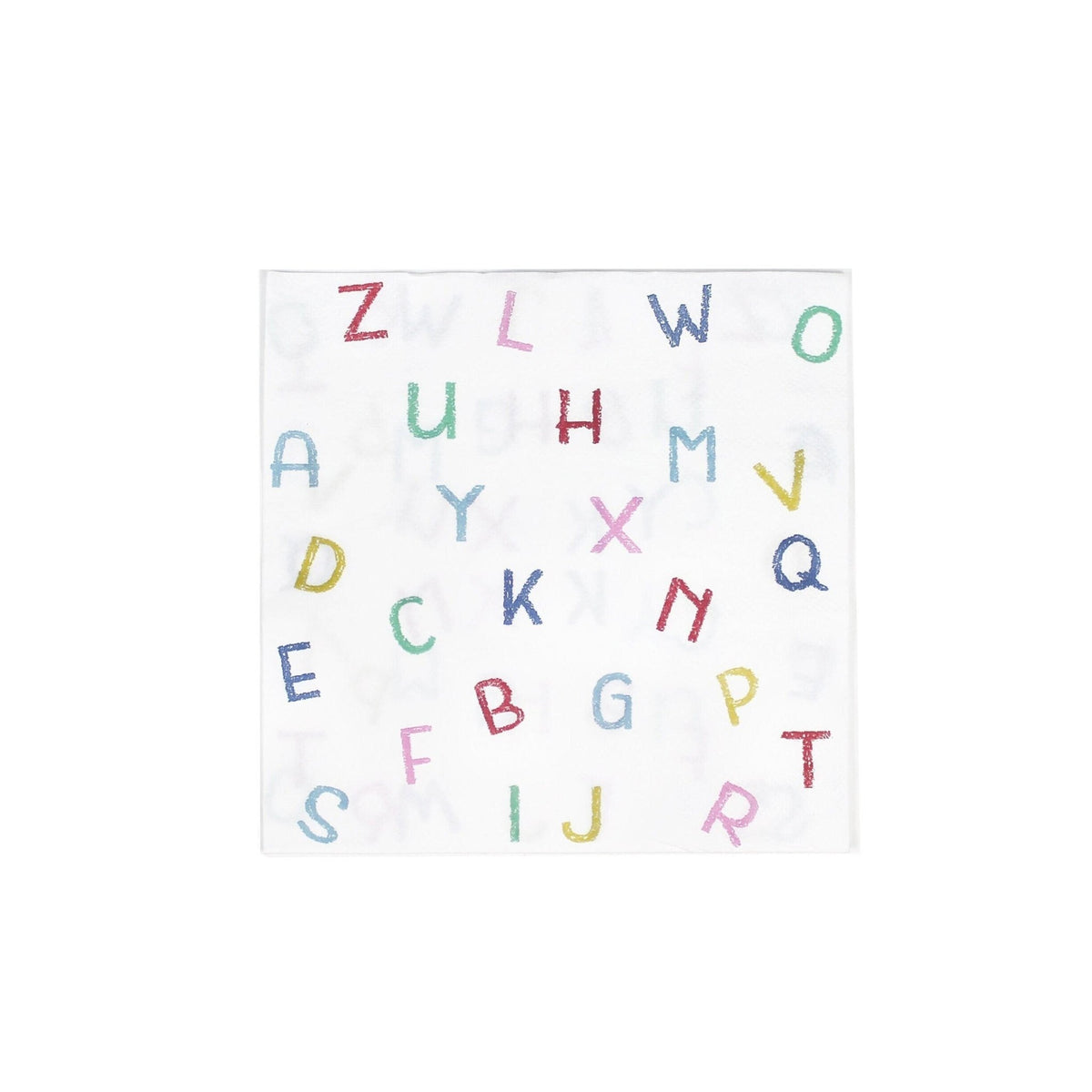 Back to School Party Alphabet Napkins 24ct - Stesha Party