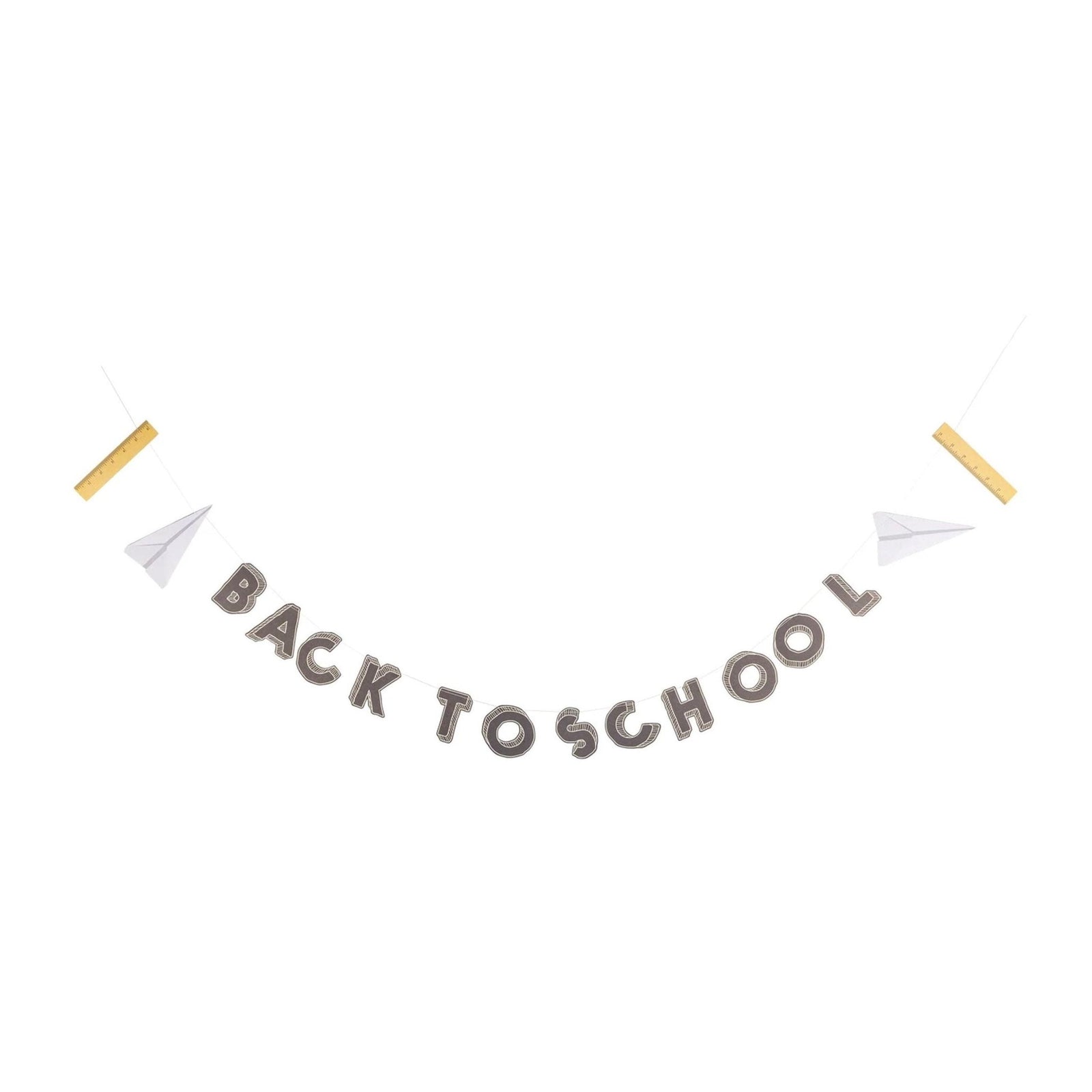 Back to School Party Banner Garland - Stesha Party