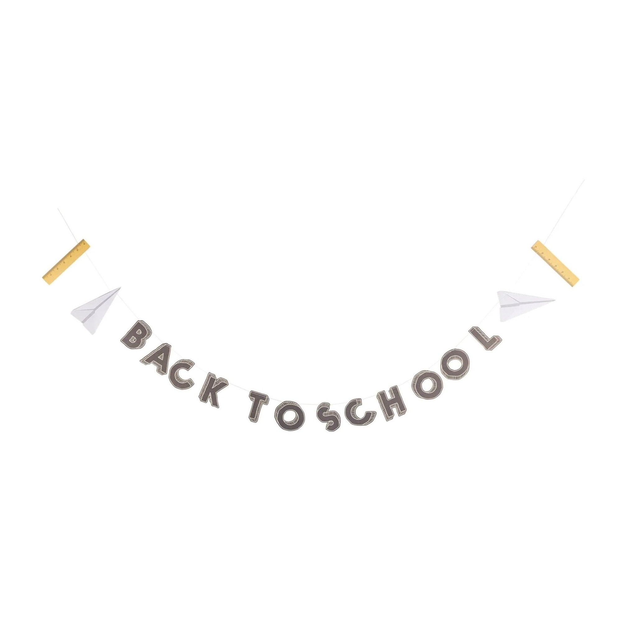 Back to School Party Banner Garland - Stesha Party