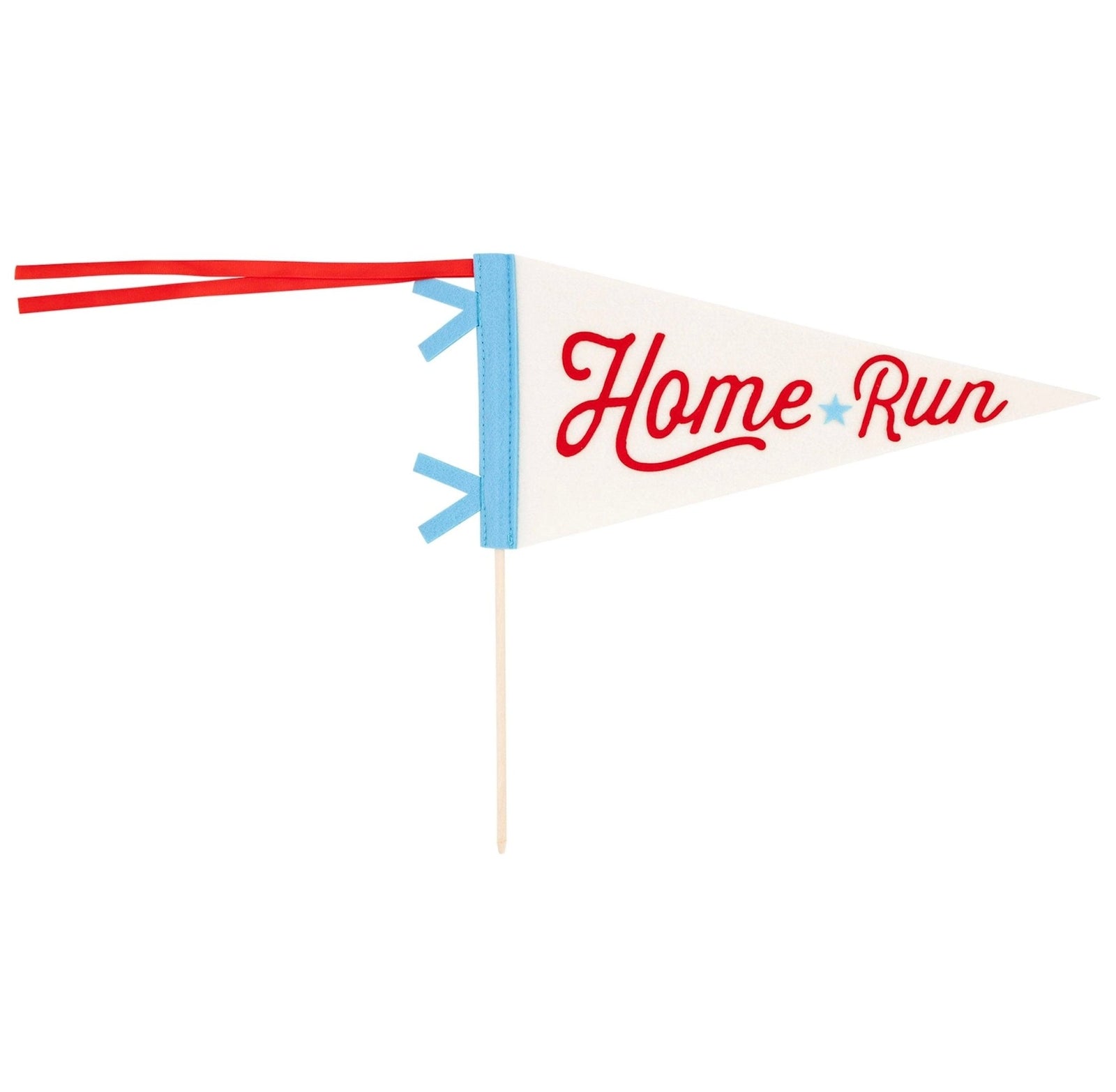 Baseball Home Run Felt Pennant - Stesha Party