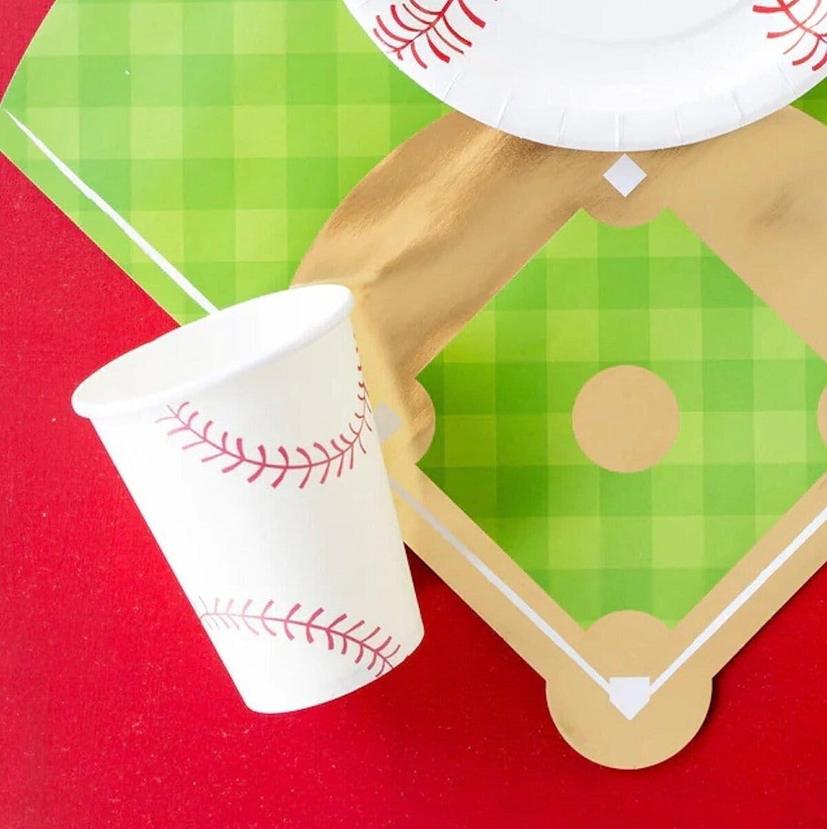 Baseball Paper Drink Cups - Stesha Party