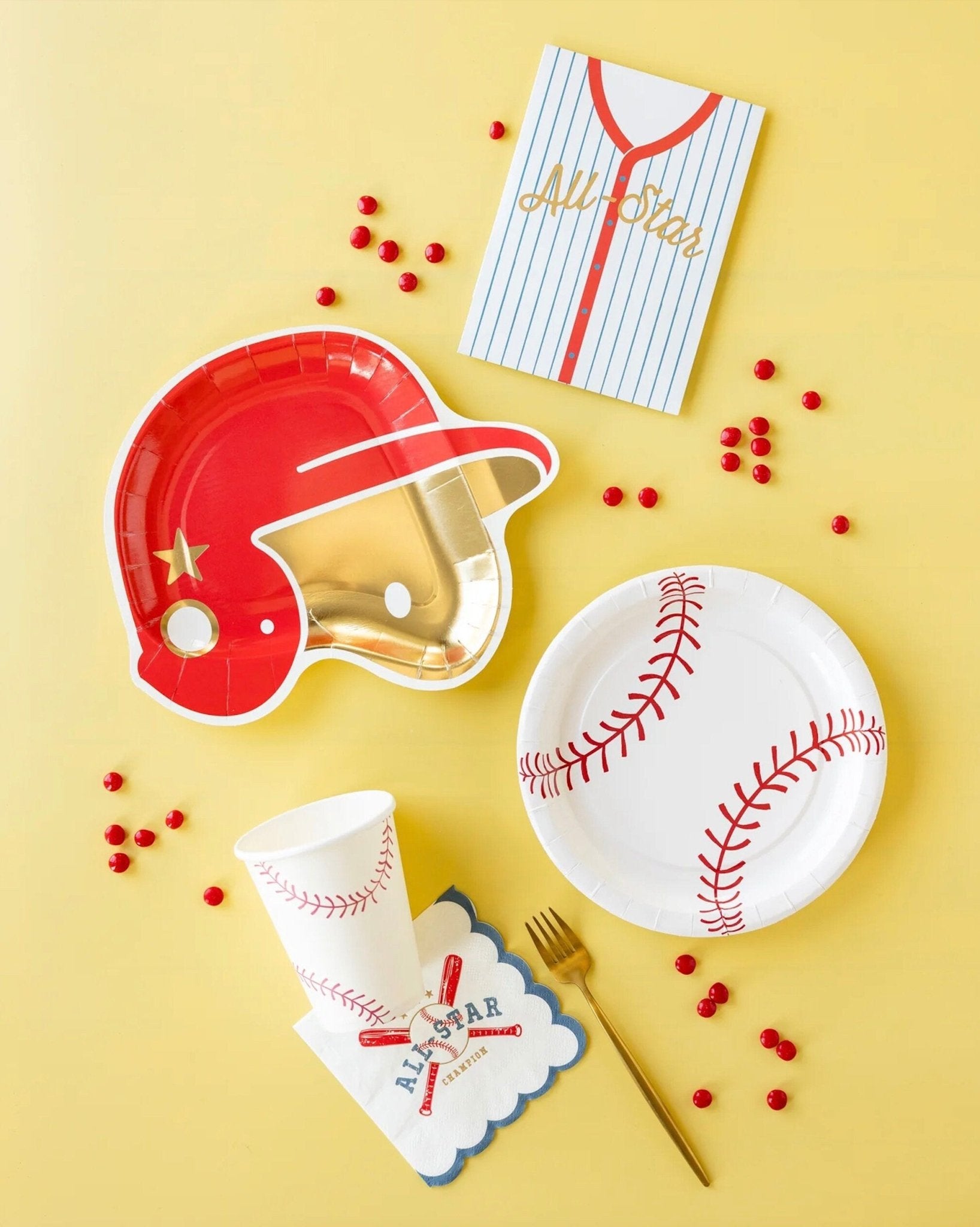 Baseball Paper Drink Cups - Stesha Party