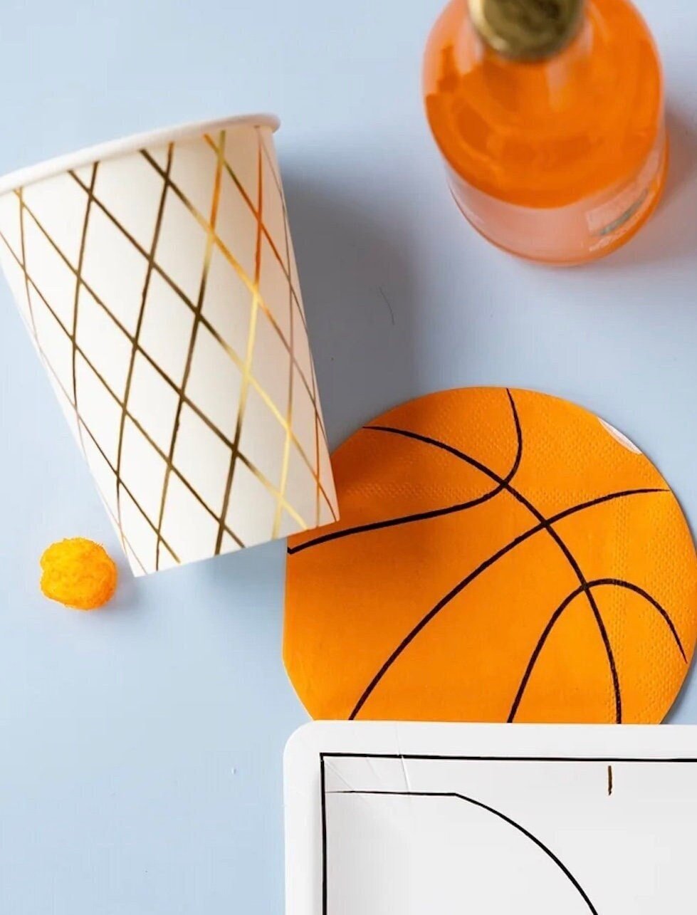 Basketball Party Cups - Stesha Party