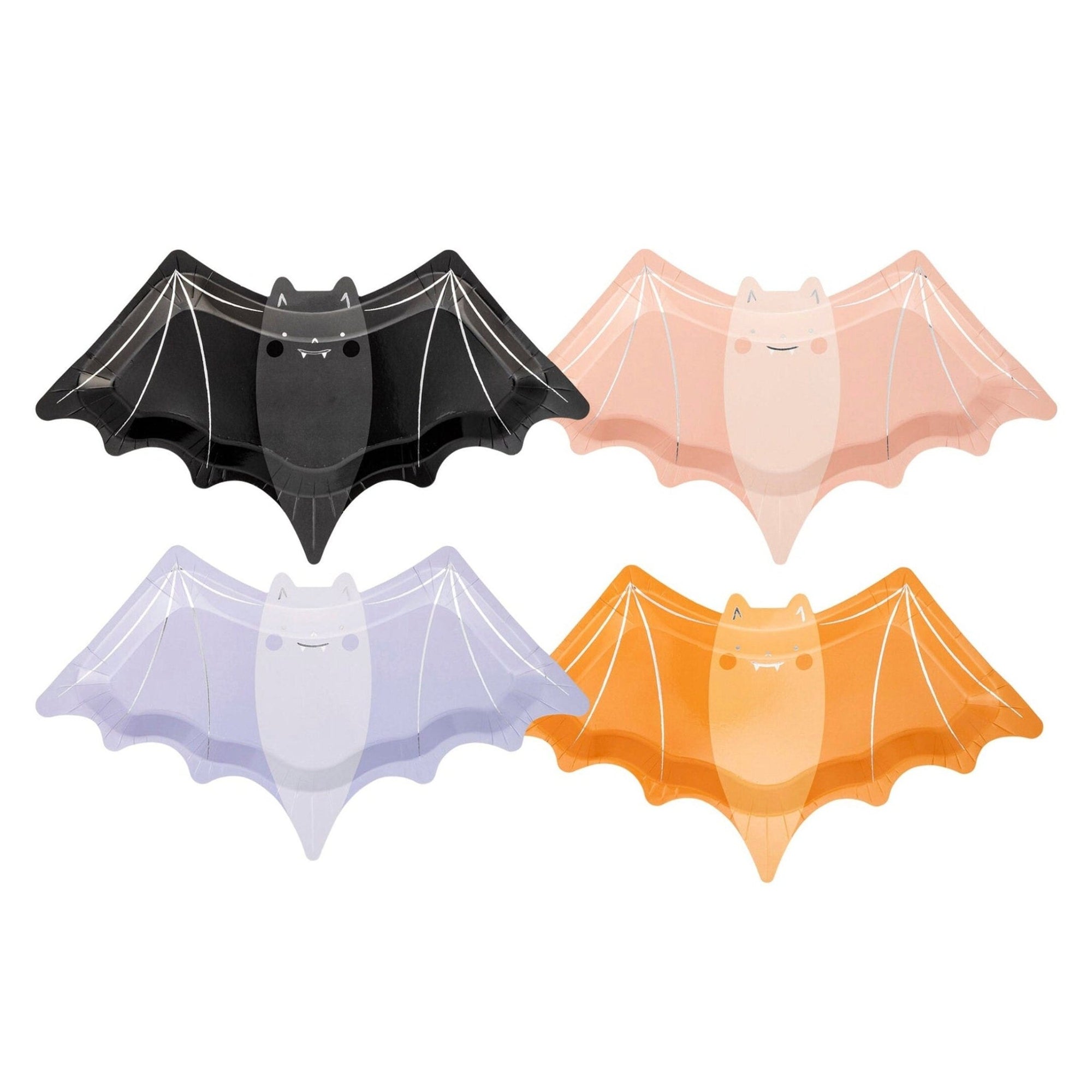 Bat Shaped Party Plates - Stesha Party