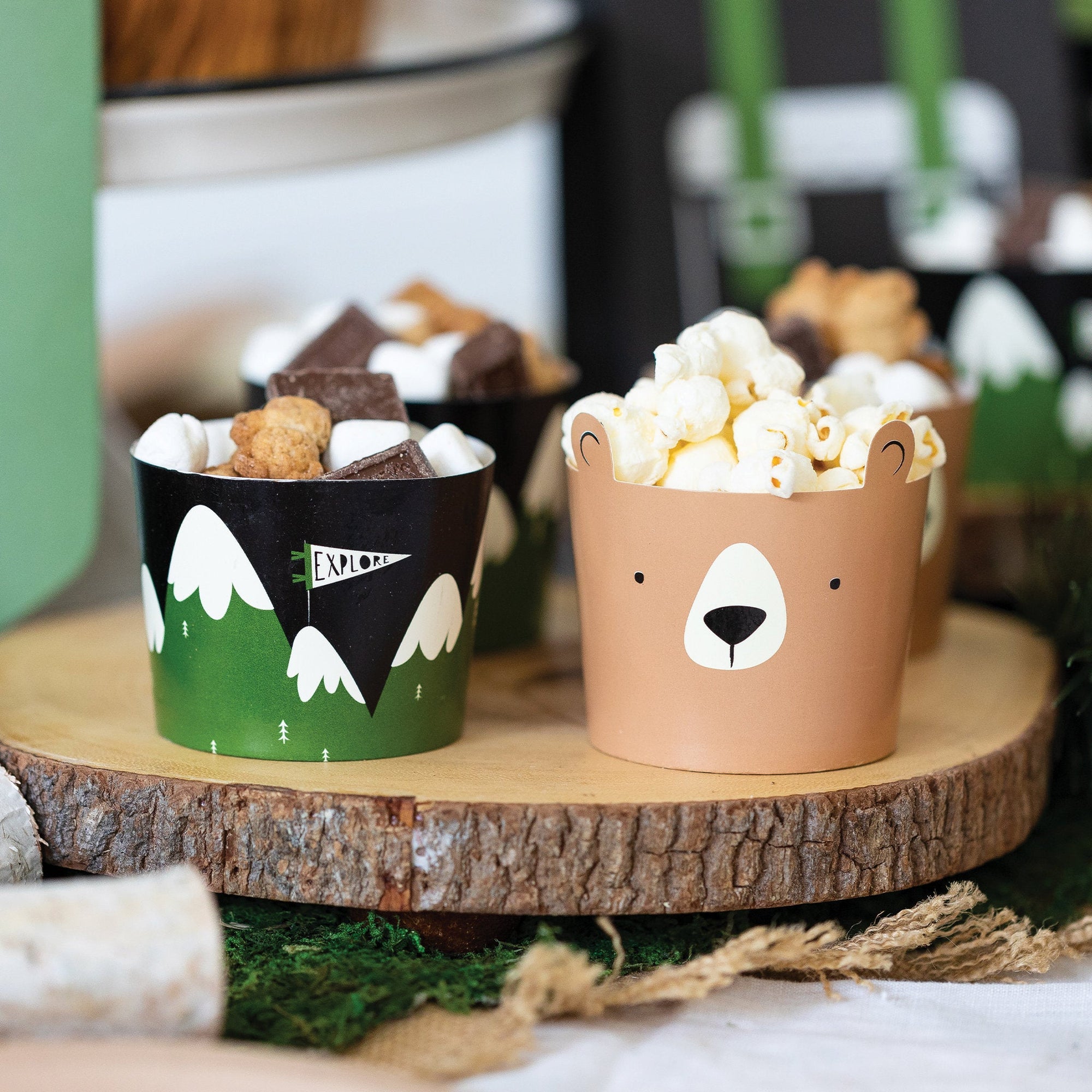 Bear Treat Cups - Stesha Party