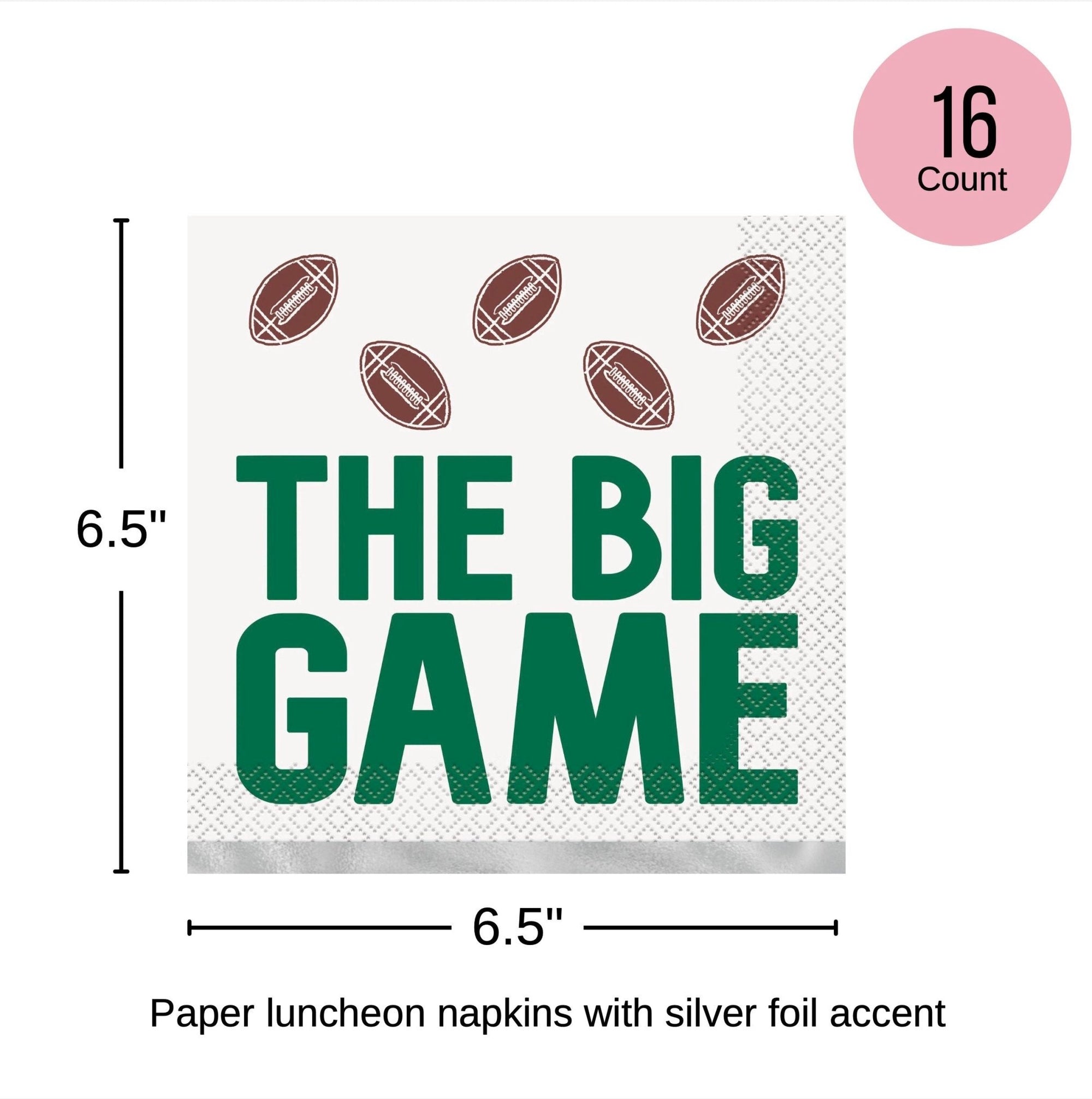 Big Game Football Luncheon Napkins - Stesha Party