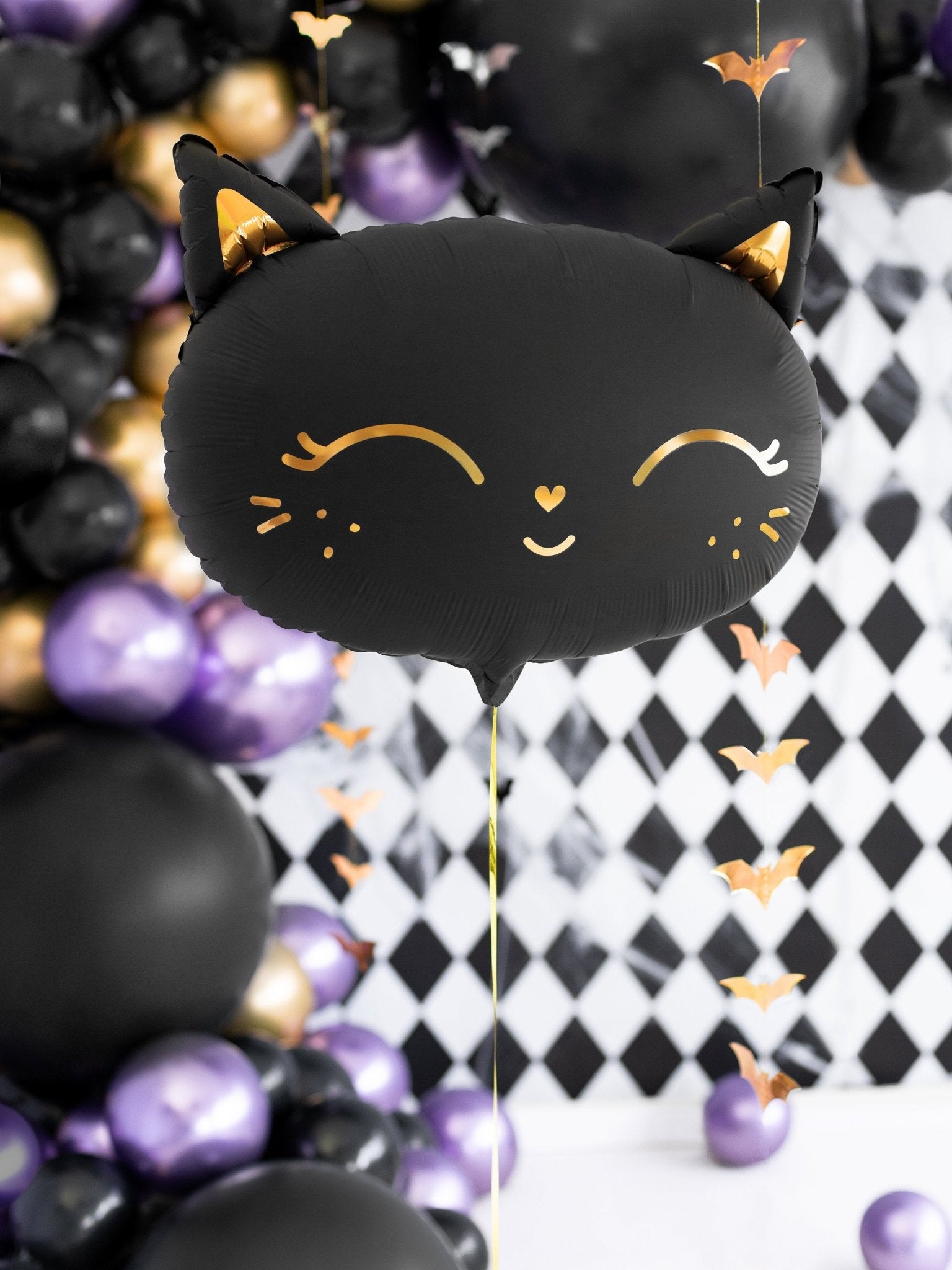 Black Cat Party Balloon - Stesha Party