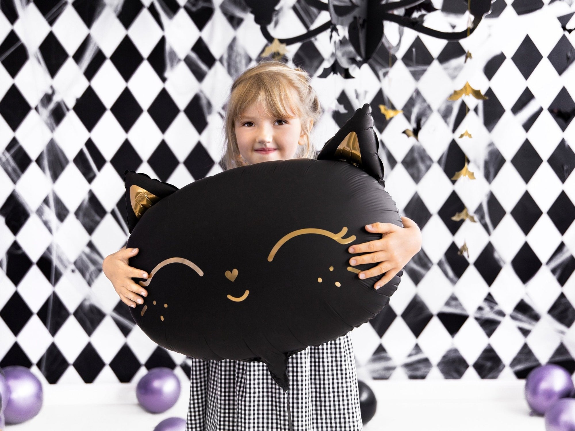 Black Cat Party Balloon - Stesha Party