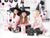 Black & Pink Bats Halloween Favor Bags 6ct - Stesha Party