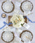 Blue Floral Party Plates - Stesha Party