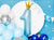 Blue Number One Crown Balloon - Stesha Party