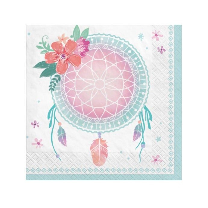 Boho Beverage Napkins - Stesha Party