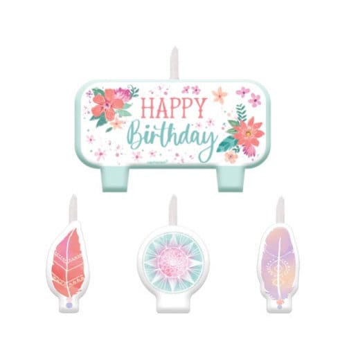 Boho Birthday Candles - Stesha Party