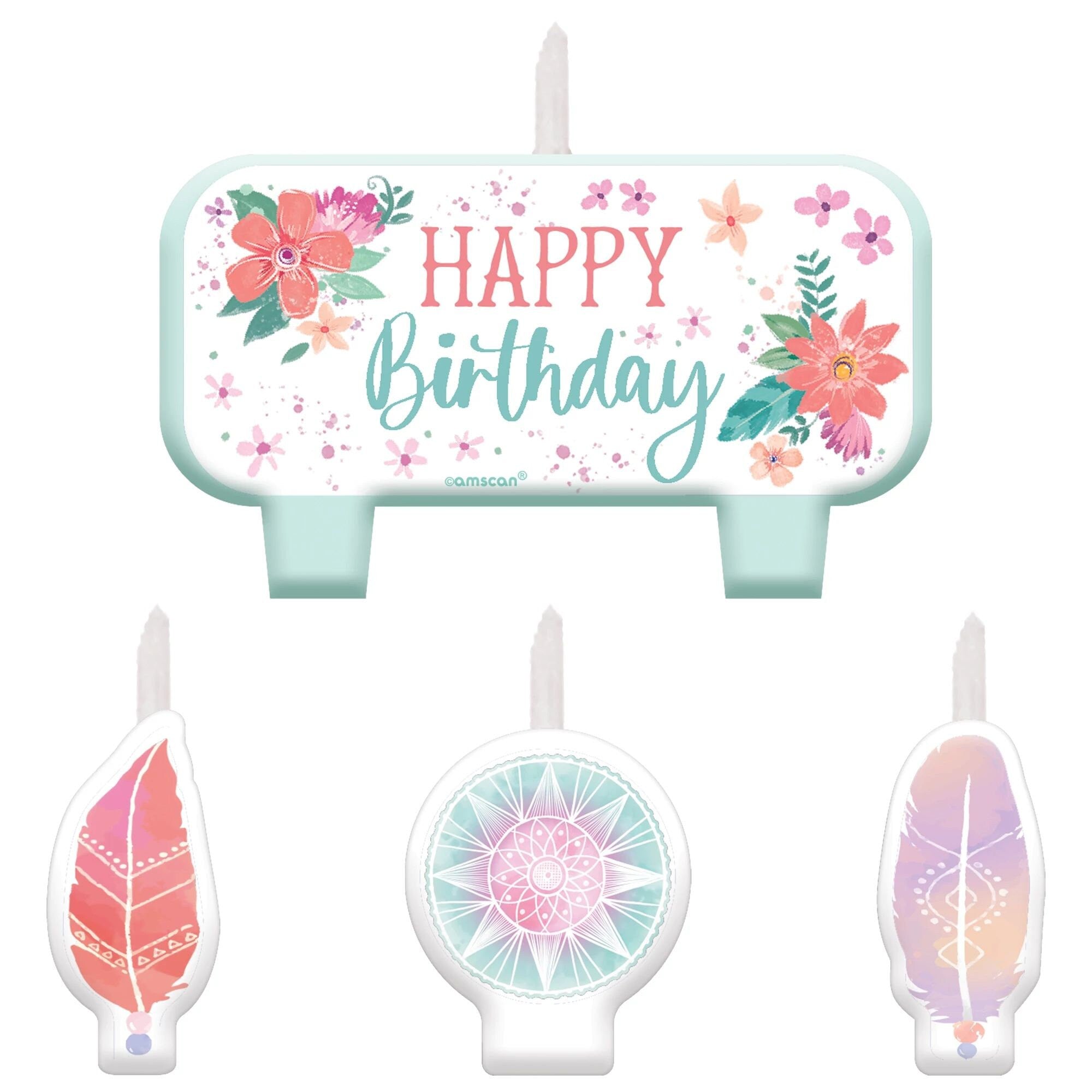 Boho Birthday Candles - Stesha Party