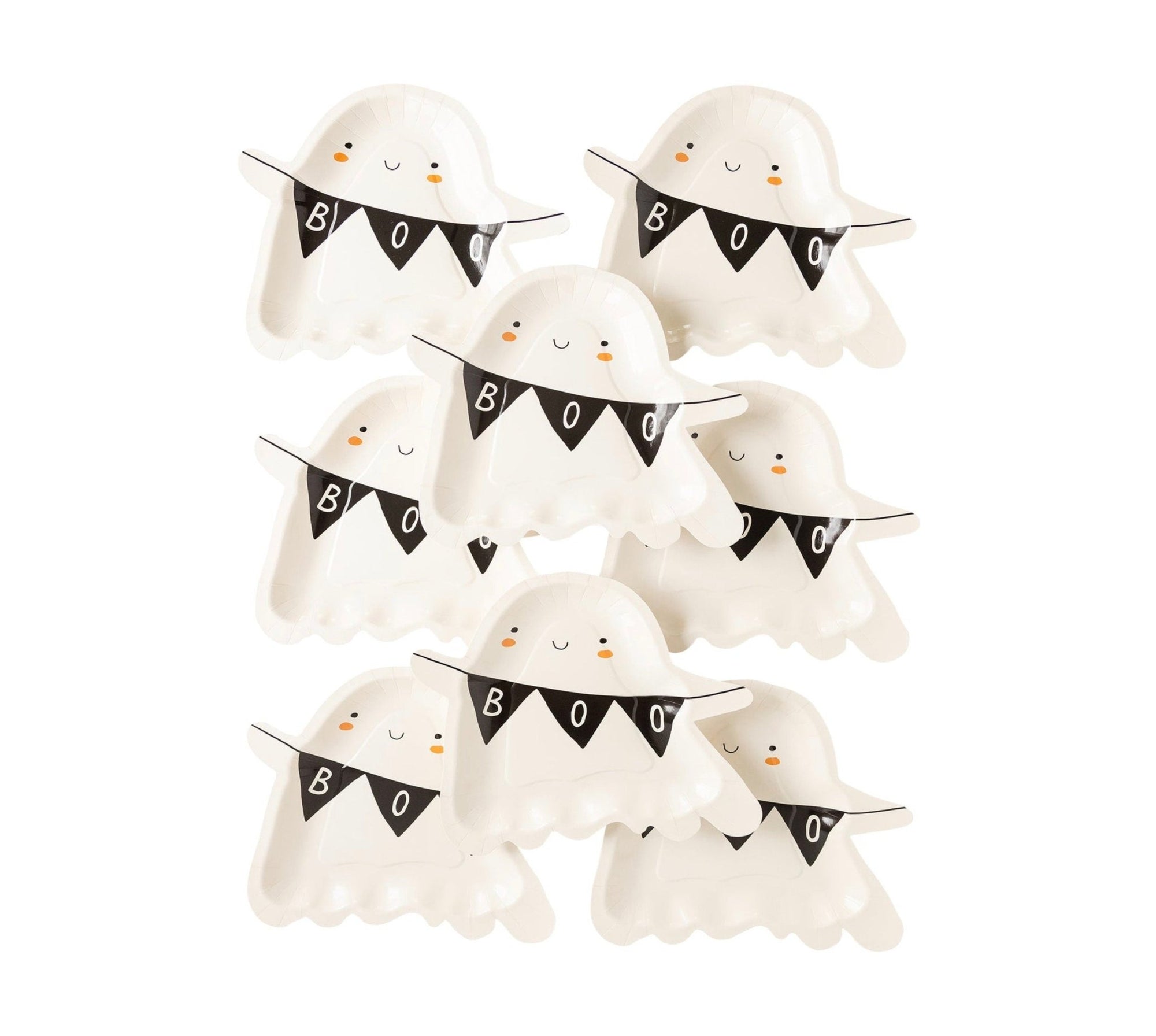 Boo Ghost Plates - Stesha Party