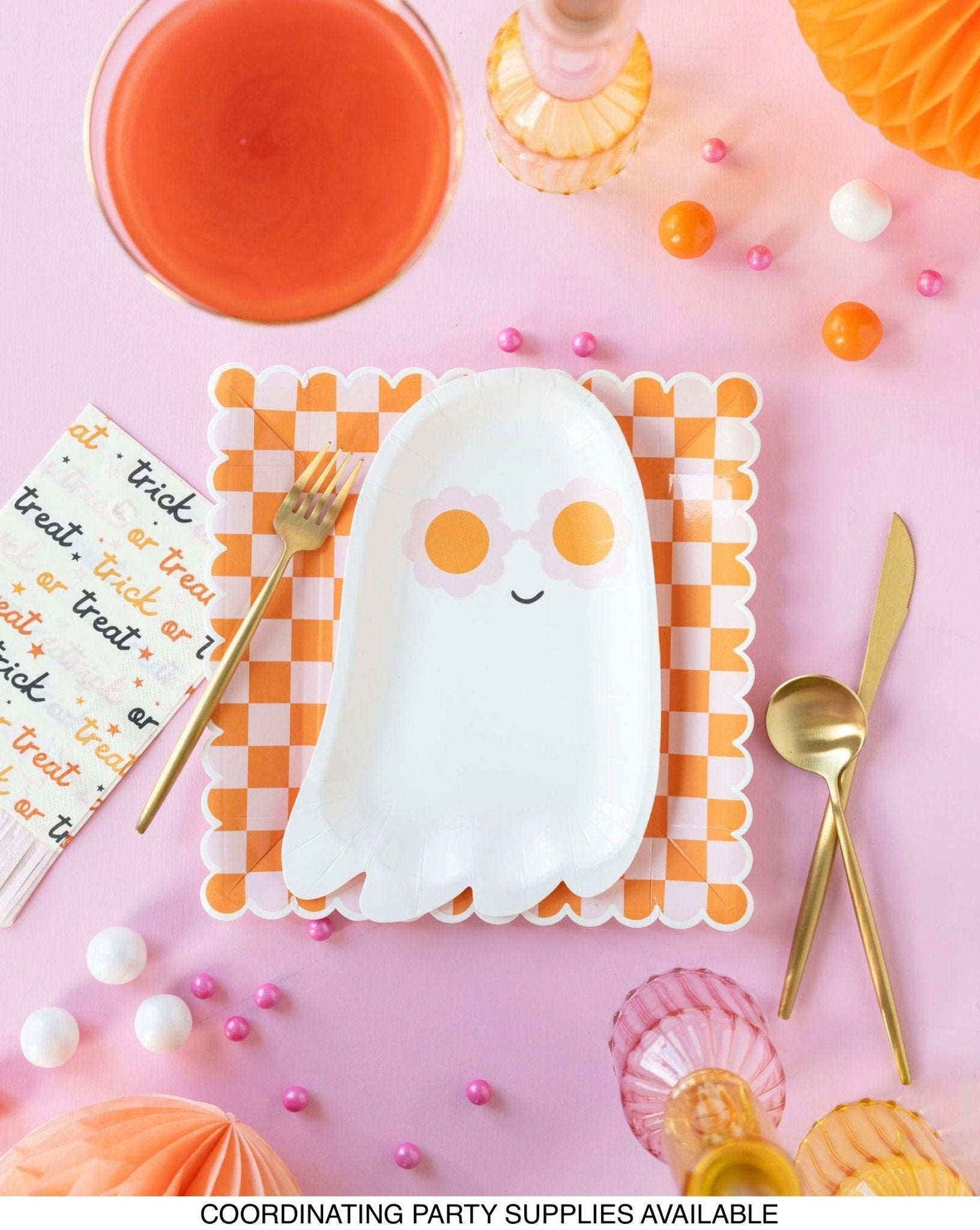 Boo Halloween Napkins - Stesha Party