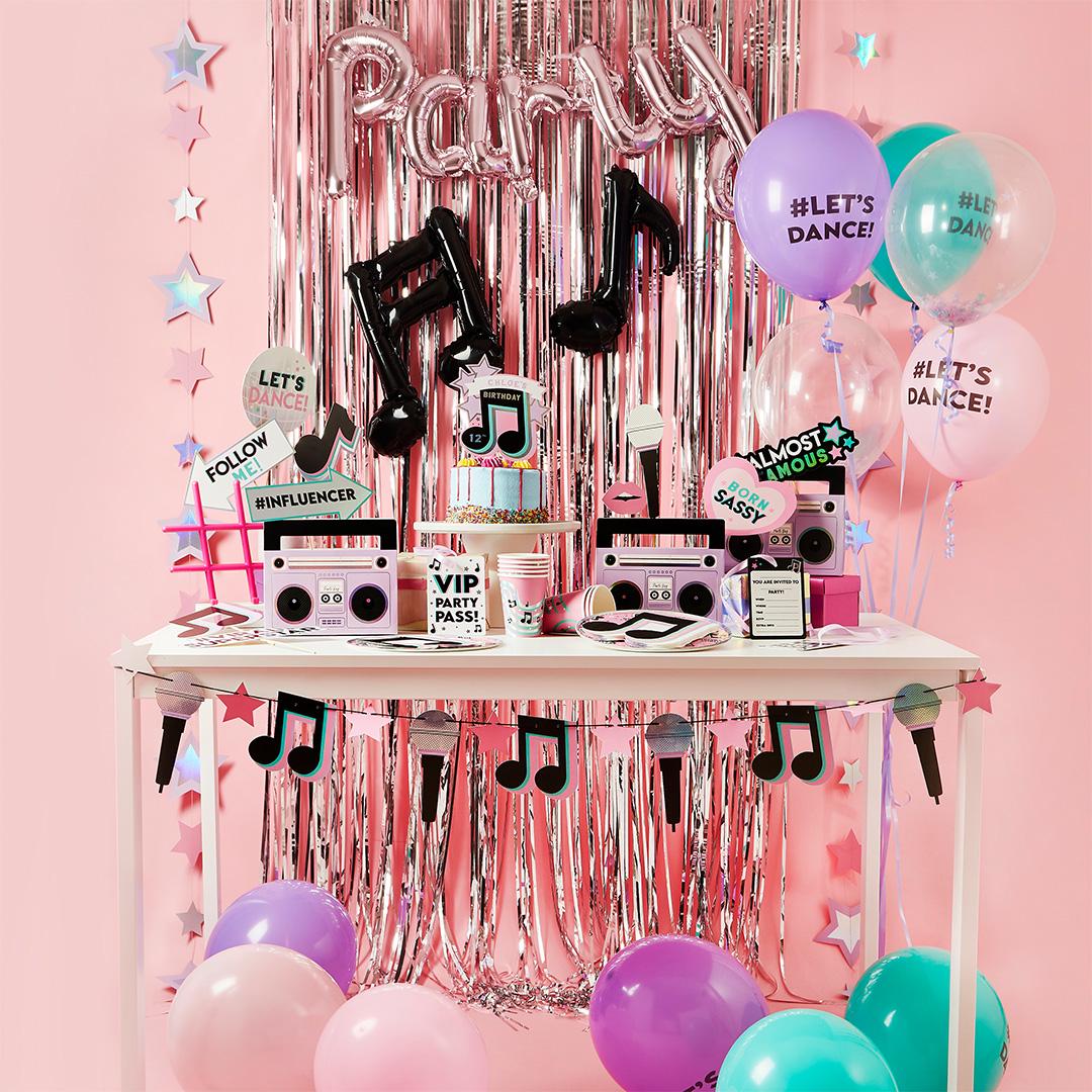 Boombox Favor Boxes 5ct - Stesha Party