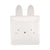 Brown, Pink & White Square Bunny Face Plates 9ct - Stesha Party
