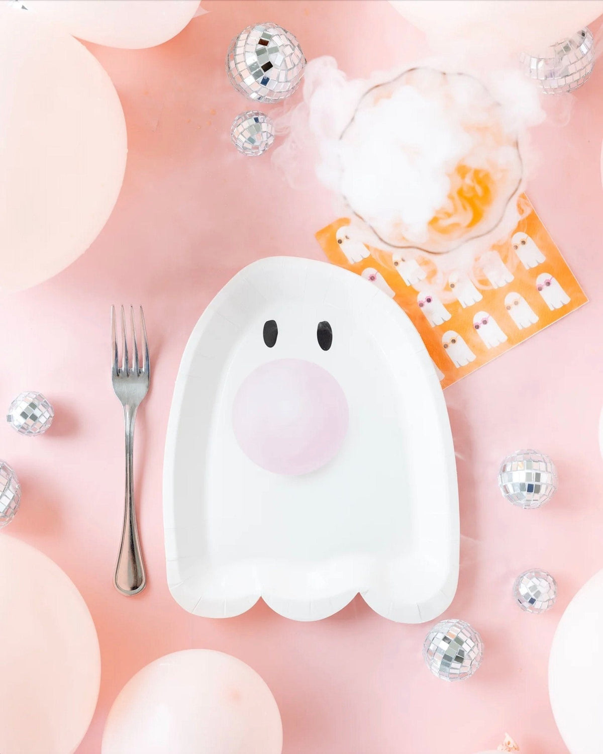 Bubblegum Ghost Plates - Stesha Party