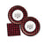 Buffalo Plaid Holiday Party Supplies 40ct - Stesha Party