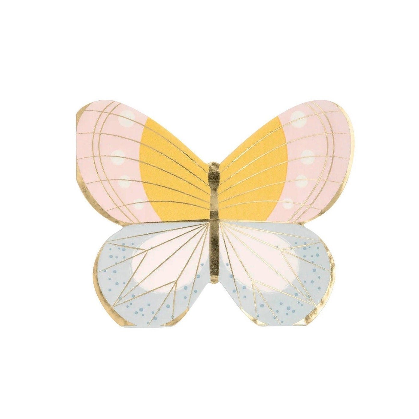 Butterfly Shaped Napkins - Stesha Party