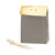 B&W Striped Favor Bags Gold Foil Fringe 12ct - Stesha Party
