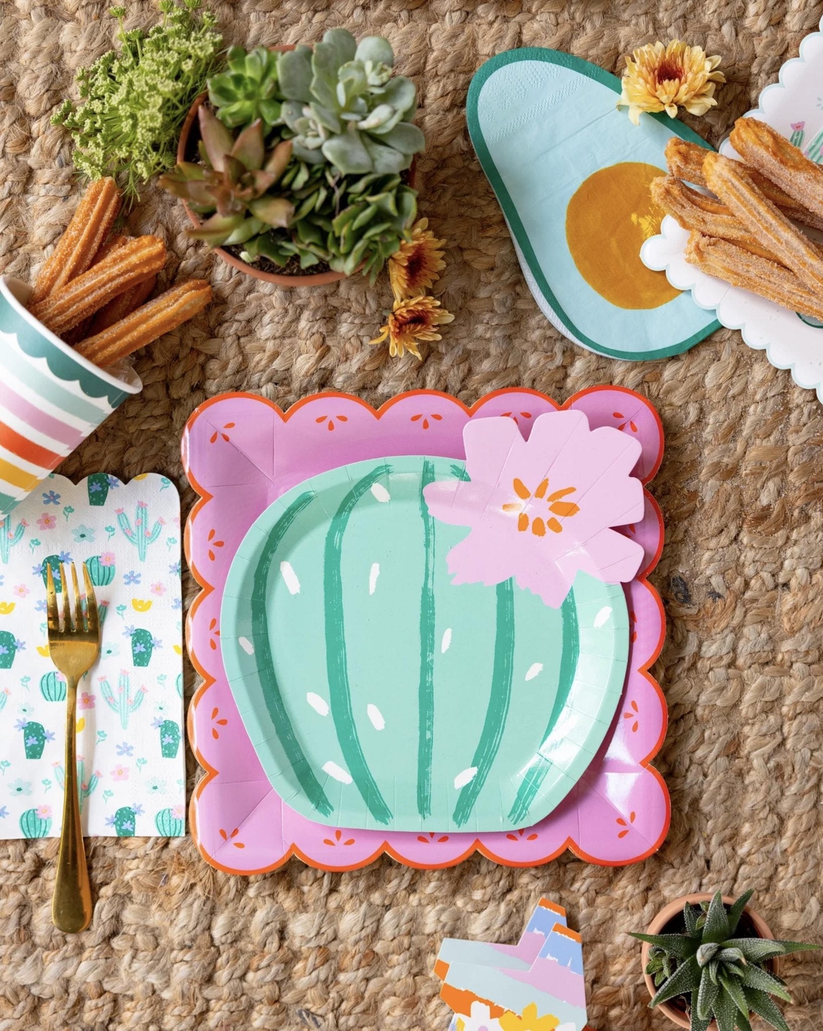 Cactus Party Napkins - Stesha Party