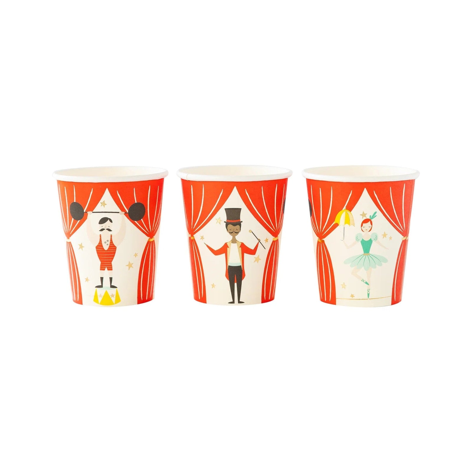 Carnival Party Cups - Stesha Party