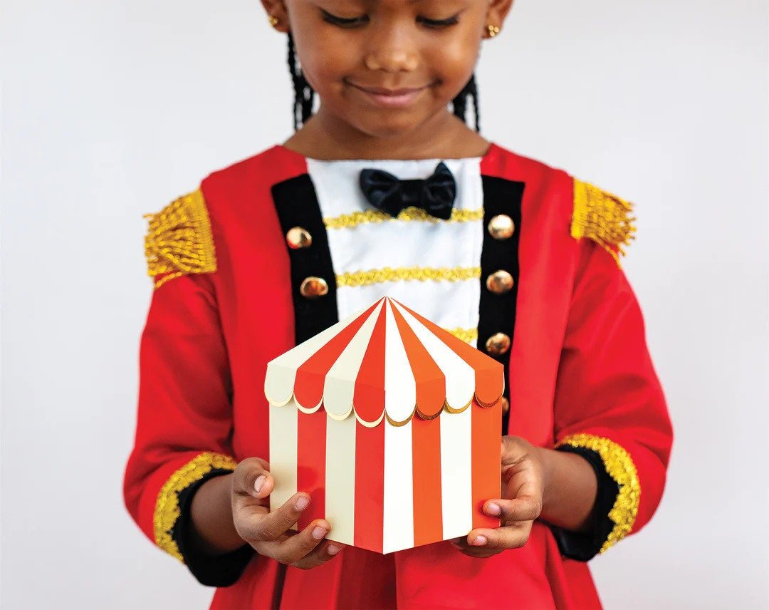 Carnival Tent Favor Boxes - Stesha Party