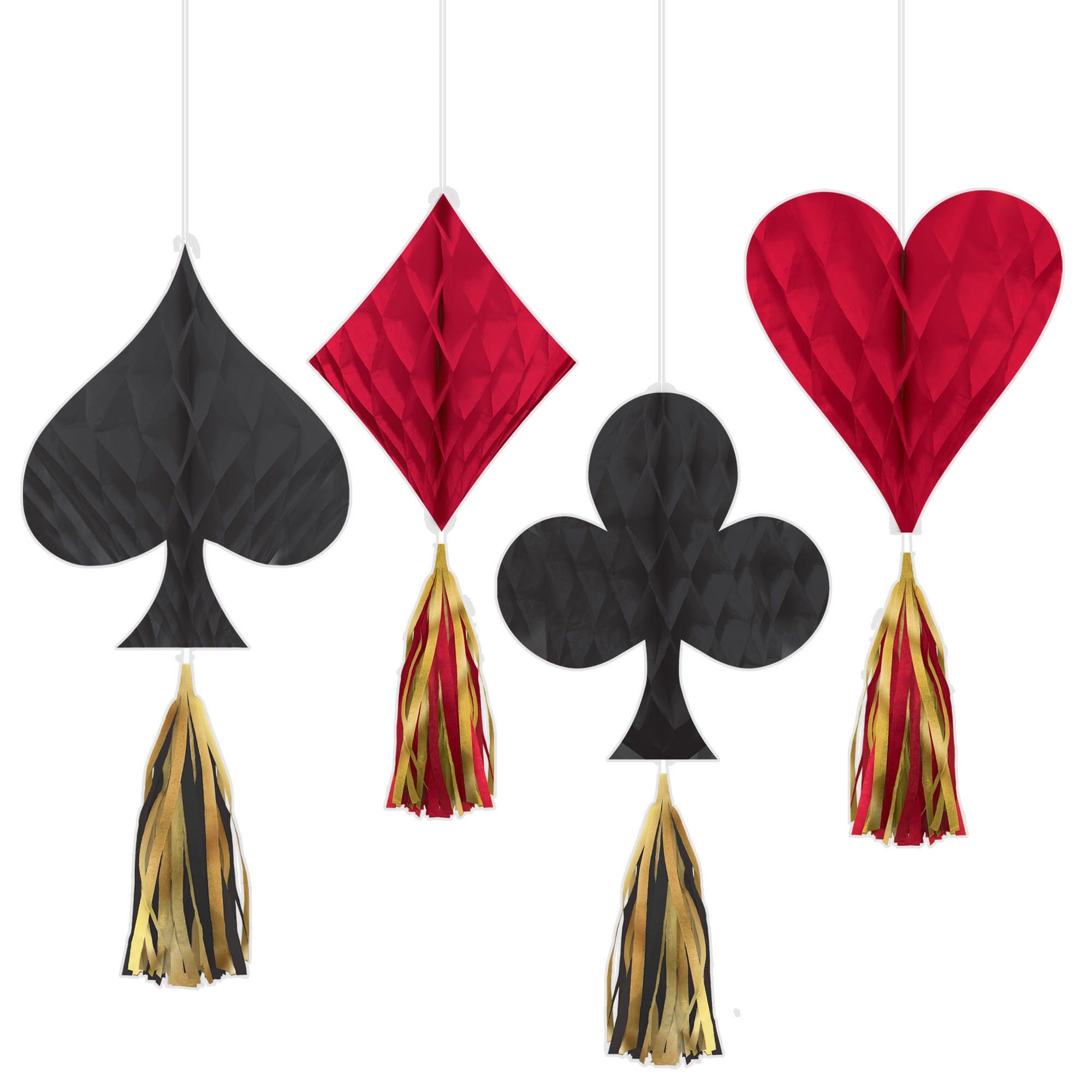 Casino Party Hanging Decorations - Stesha Party