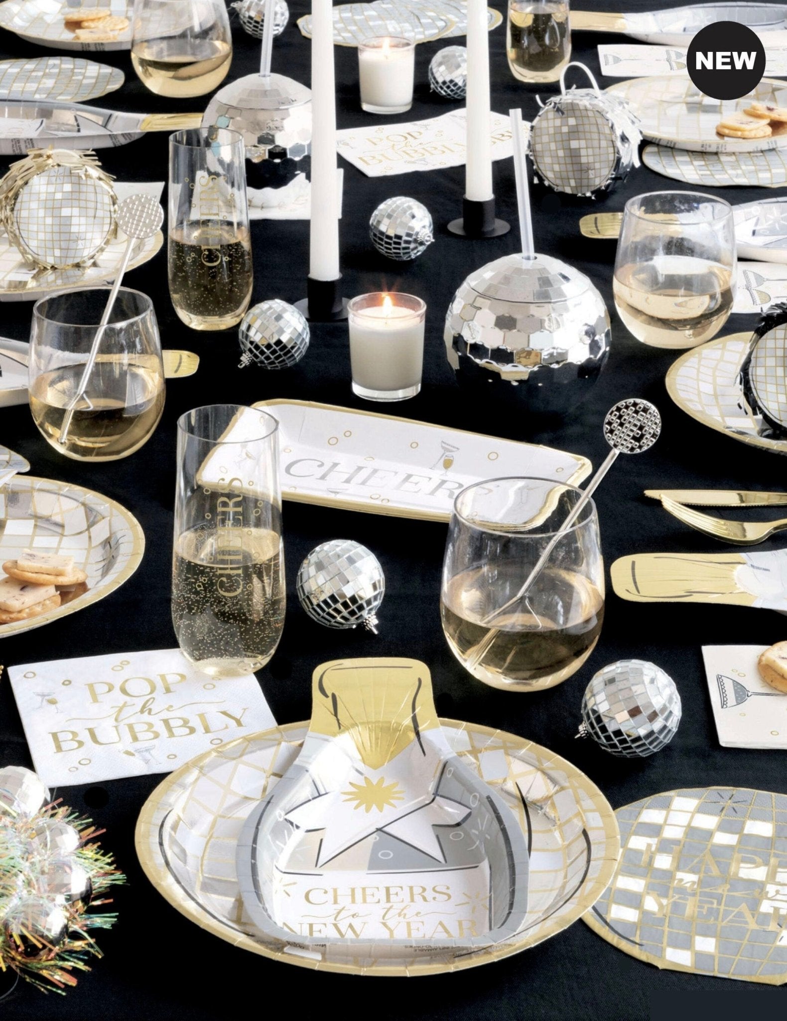 Champagne Napkins - Stesha Party