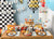 Checkered Flag Birthday Balloon - Stesha Party