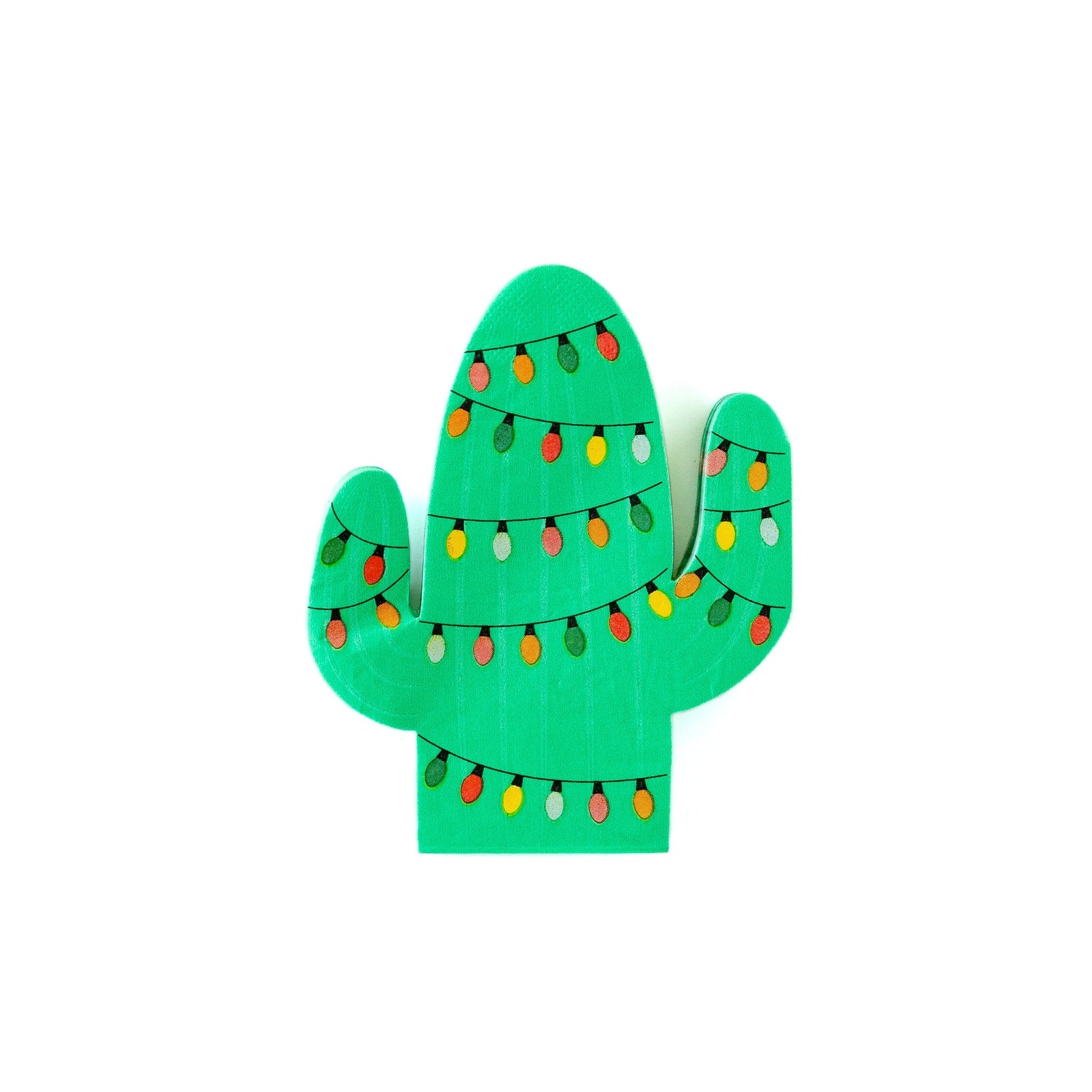 Christmas Cactus Napkins - Stesha Party