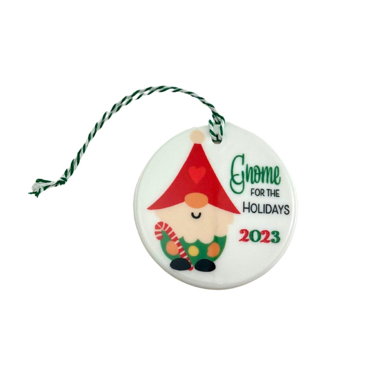 Christmas Gnome Ornament - Stesha Party