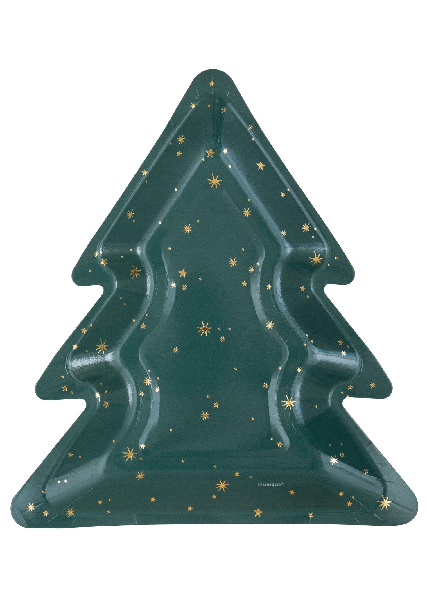 Christmas Tree Shaped Plates - Stesha Party